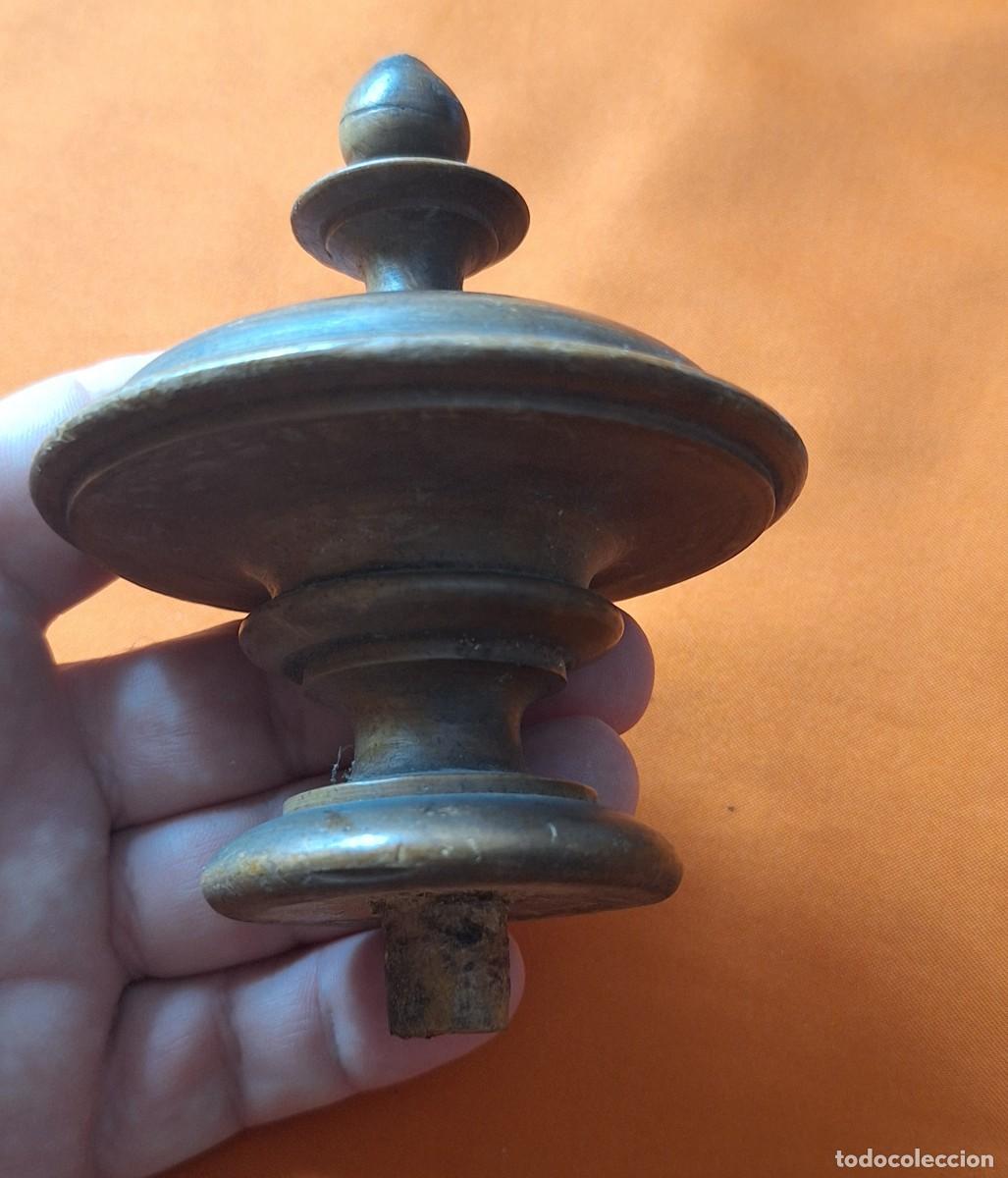 Antig&uuml;edades: Antiguo Copete - Remates de Madera para Mueble - Foto 16