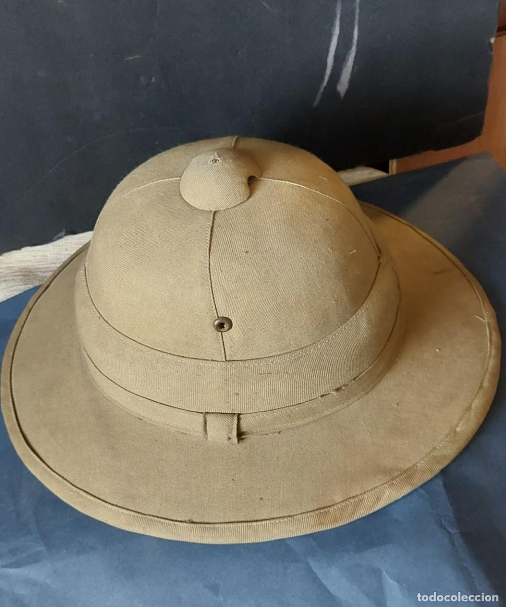Antig&uuml;edades: Antiguo sombrero salacot - Foto 1