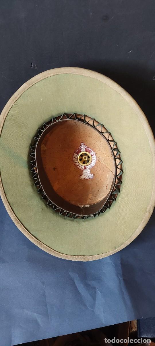 Antig&uuml;edades: Antiguo sombrero salacot - Foto 3