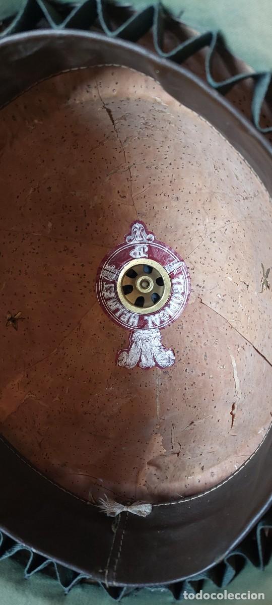 Antig&uuml;edades: Antiguo sombrero salacot - Foto 4