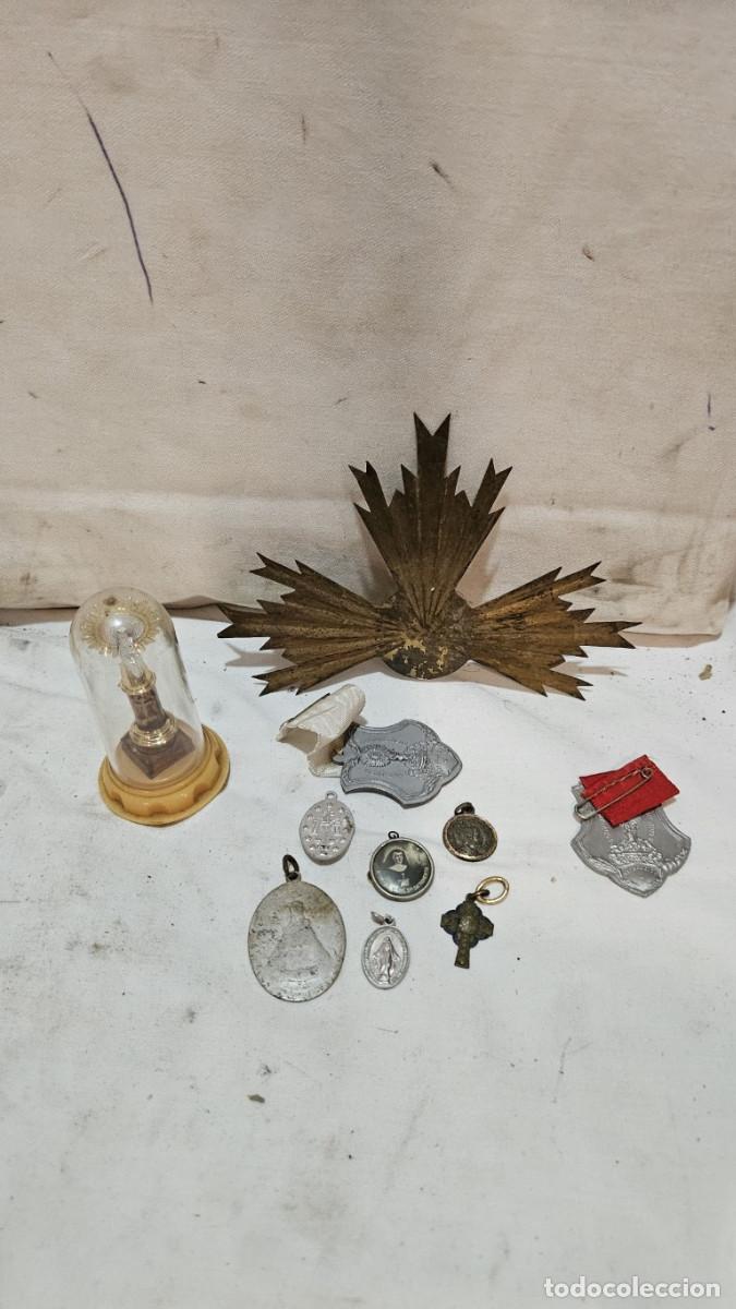 Antig&uuml;edades: lotes de cosas religiosa - Foto 1