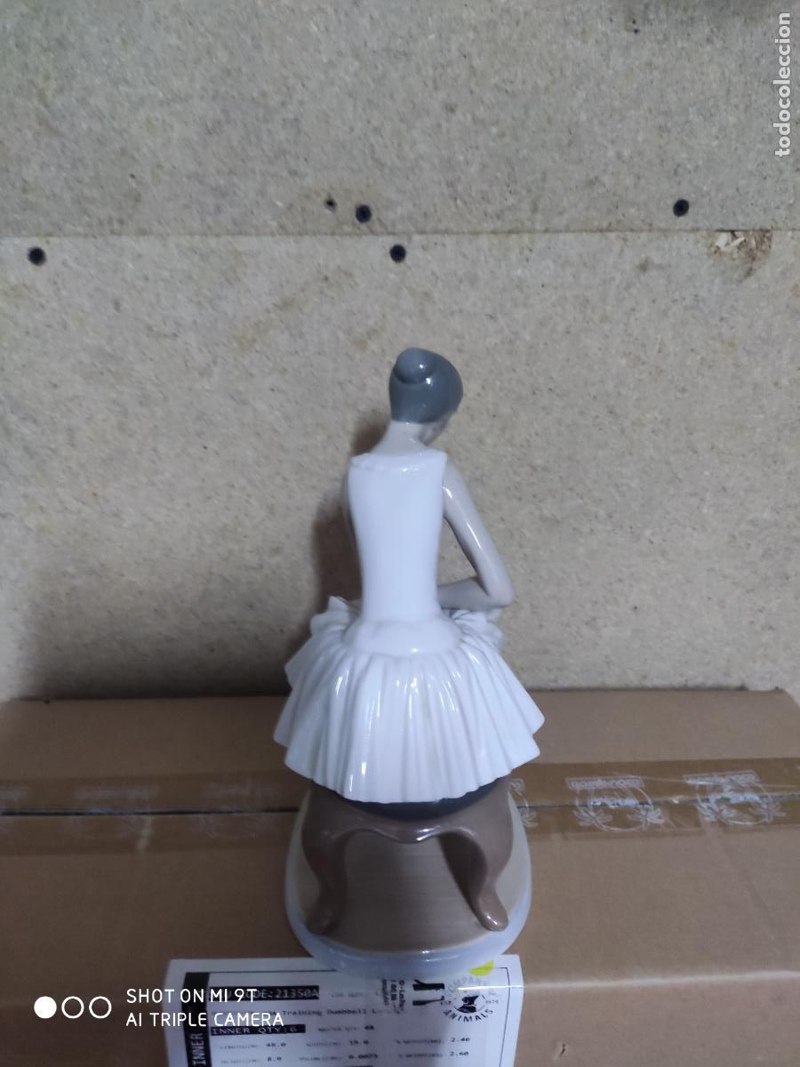 Antig&uuml;edades: nao lladro bailarina sentada - Foto 7