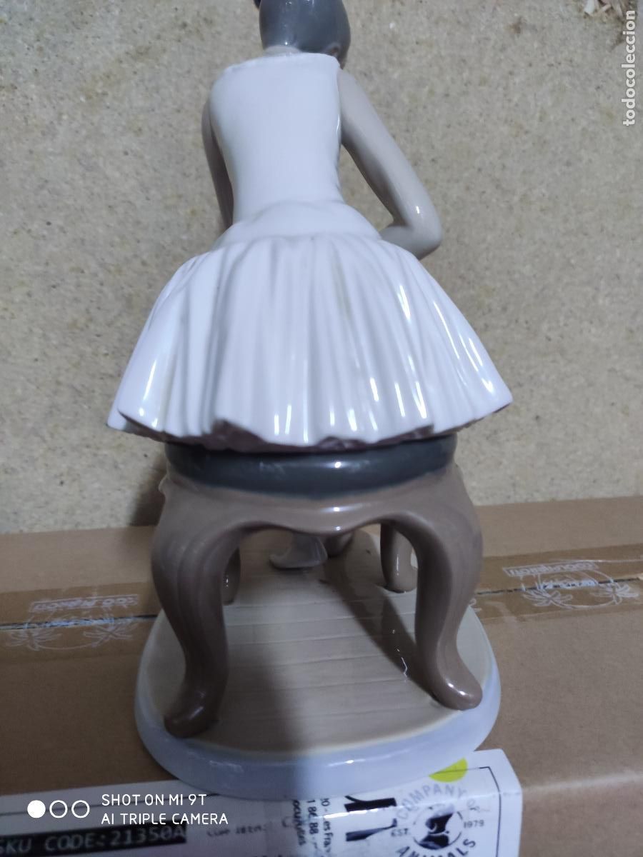 Antig&uuml;edades: nao lladro bailarina sentada - Foto 13