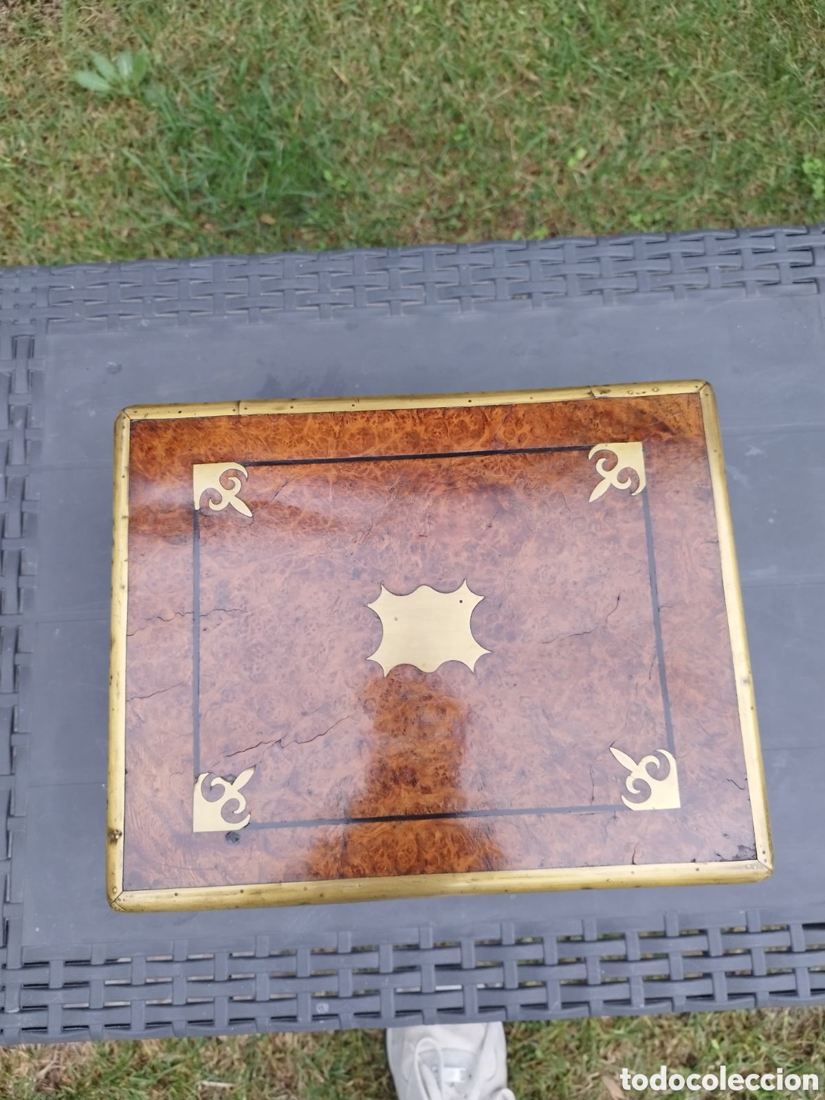 Antig&uuml;edades: Caja escritorio o viaje - Foto 11