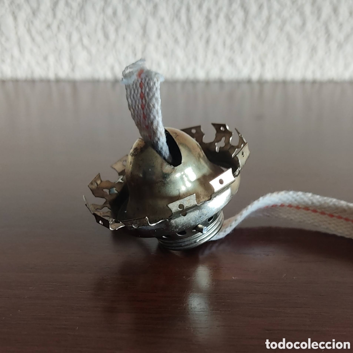 Antig&uuml;edades: Antiguo quemador de lat&oacute;n - Foto 1