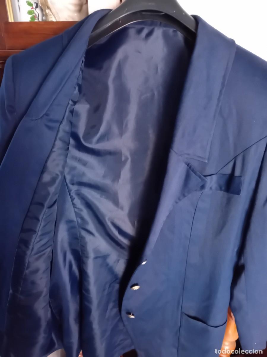 Antig&uuml;edades: Chaqueta azul talla G - Foto 4