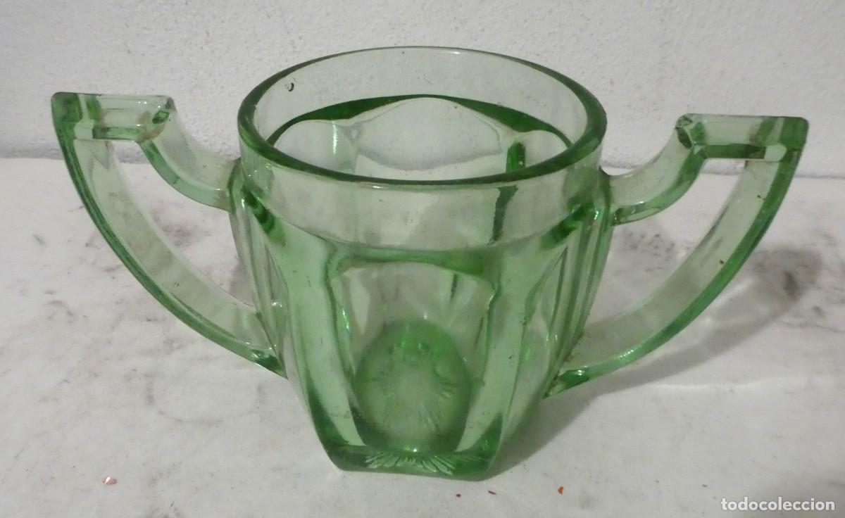 Antig&uuml;edades: Jarra de Cristal con 2 asas - Foto 2