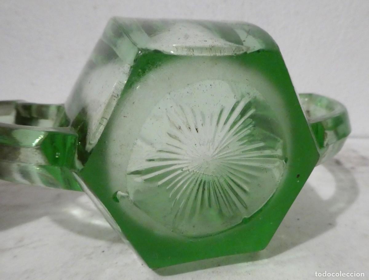 Antig&uuml;edades: Jarra de Cristal con 2 asas - Foto 3