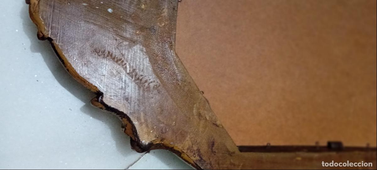 Antig&uuml;edades: ANTIGUO ESPEJO DE MADERA ISABELINO - Foto 14