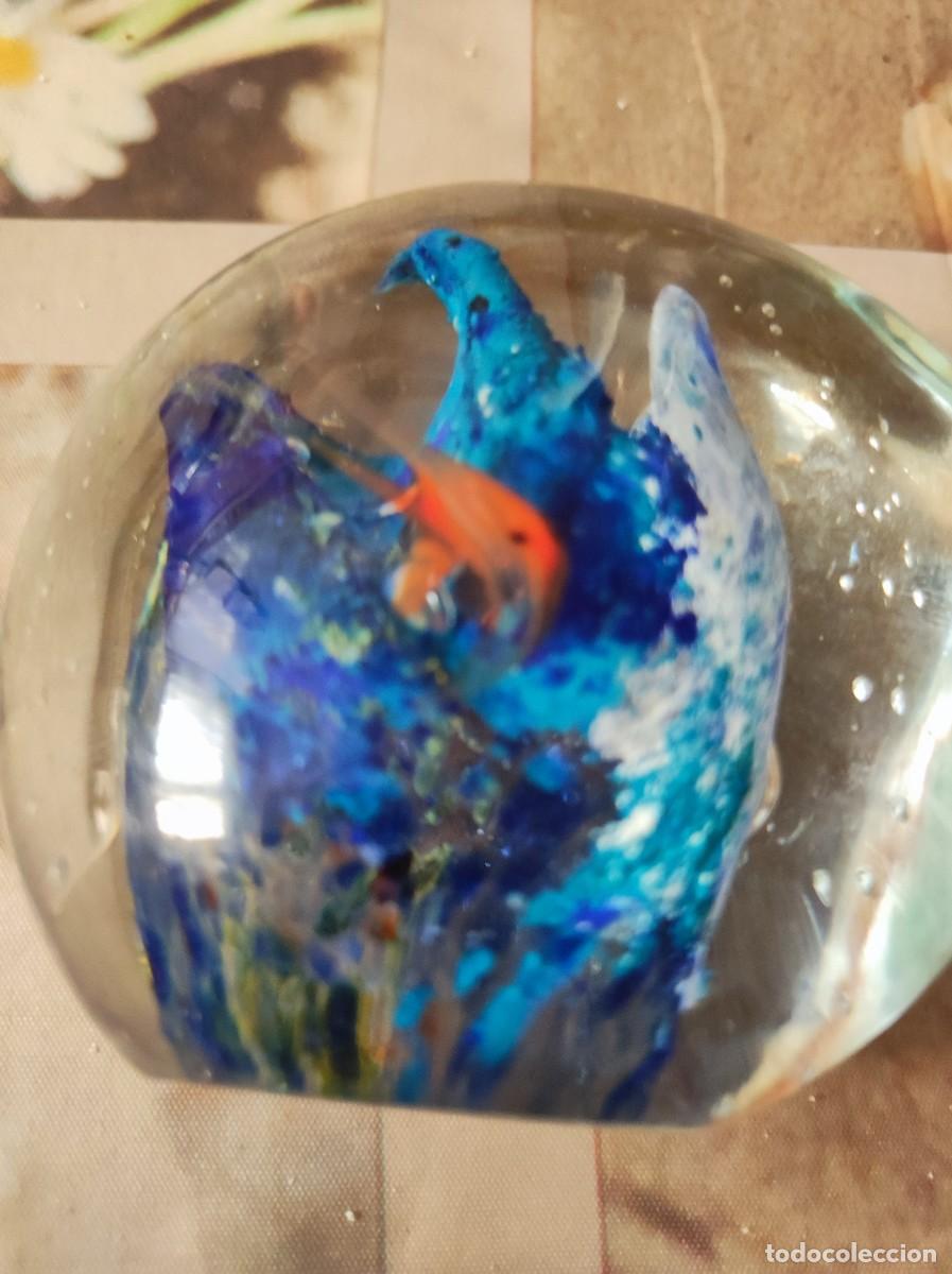 Antig&uuml;edades: Pisapapeles cristal de murano - Foto 2