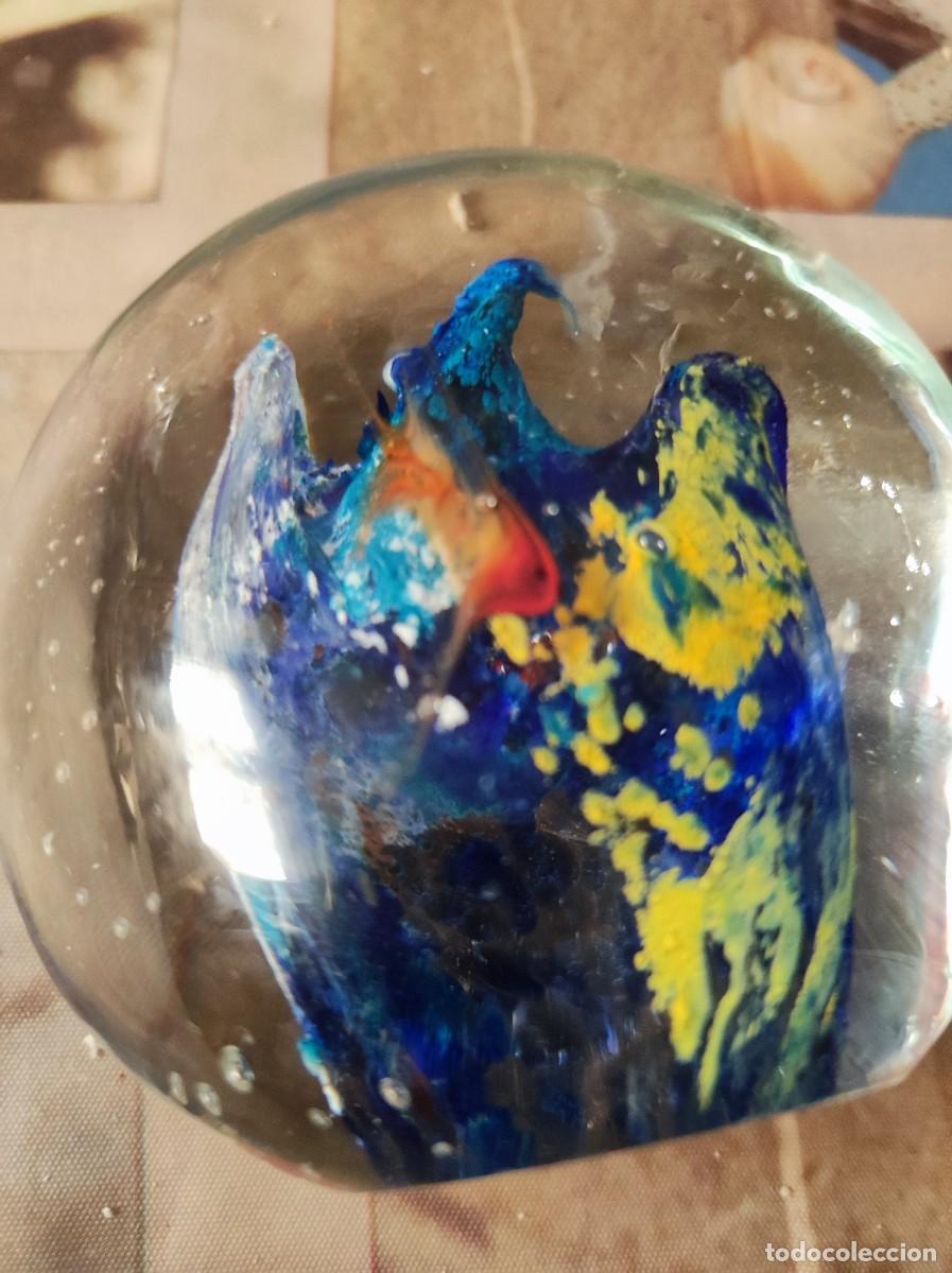 Antig&uuml;edades: Pisapapeles cristal de murano - Foto 3