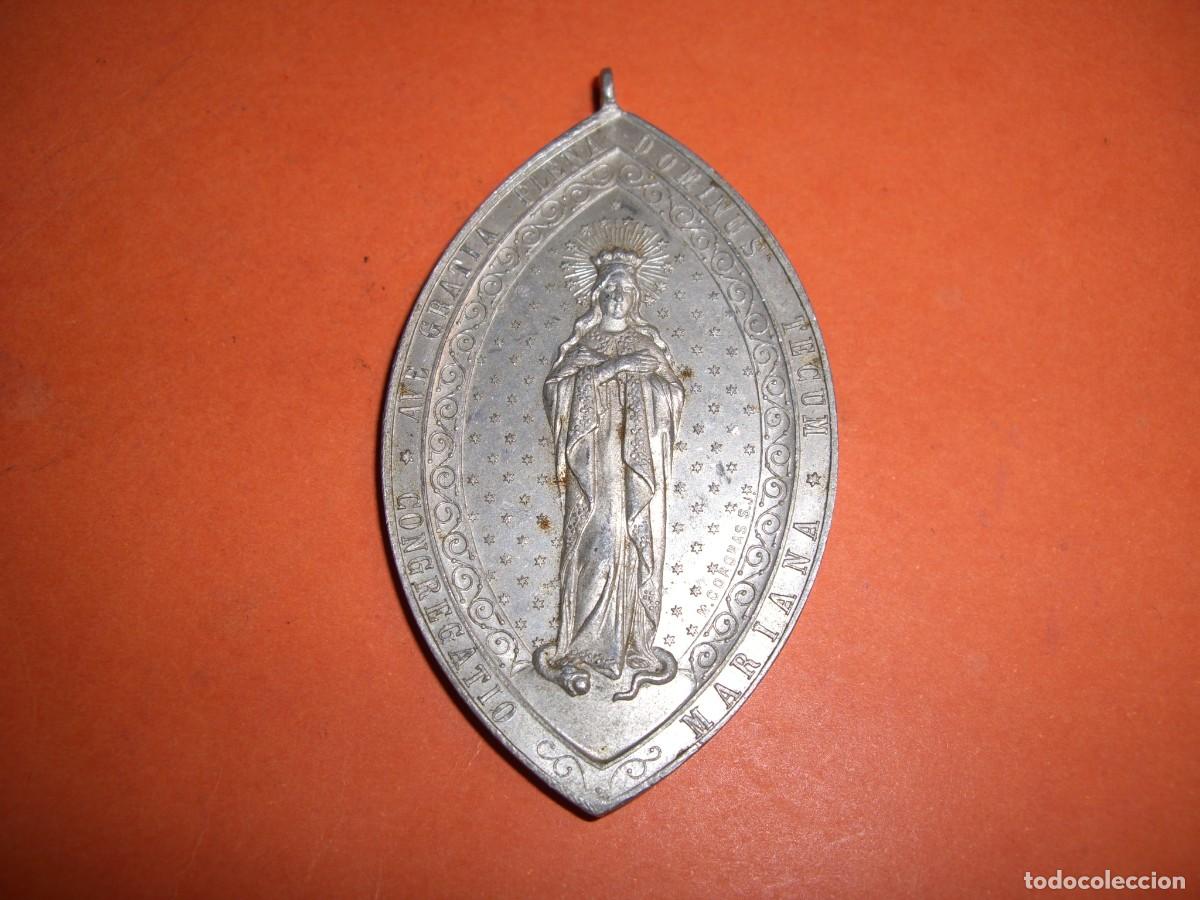 Antig&uuml;edades: MEDALLA CONGREGACI&Oacute;N MARIANA - Foto 1