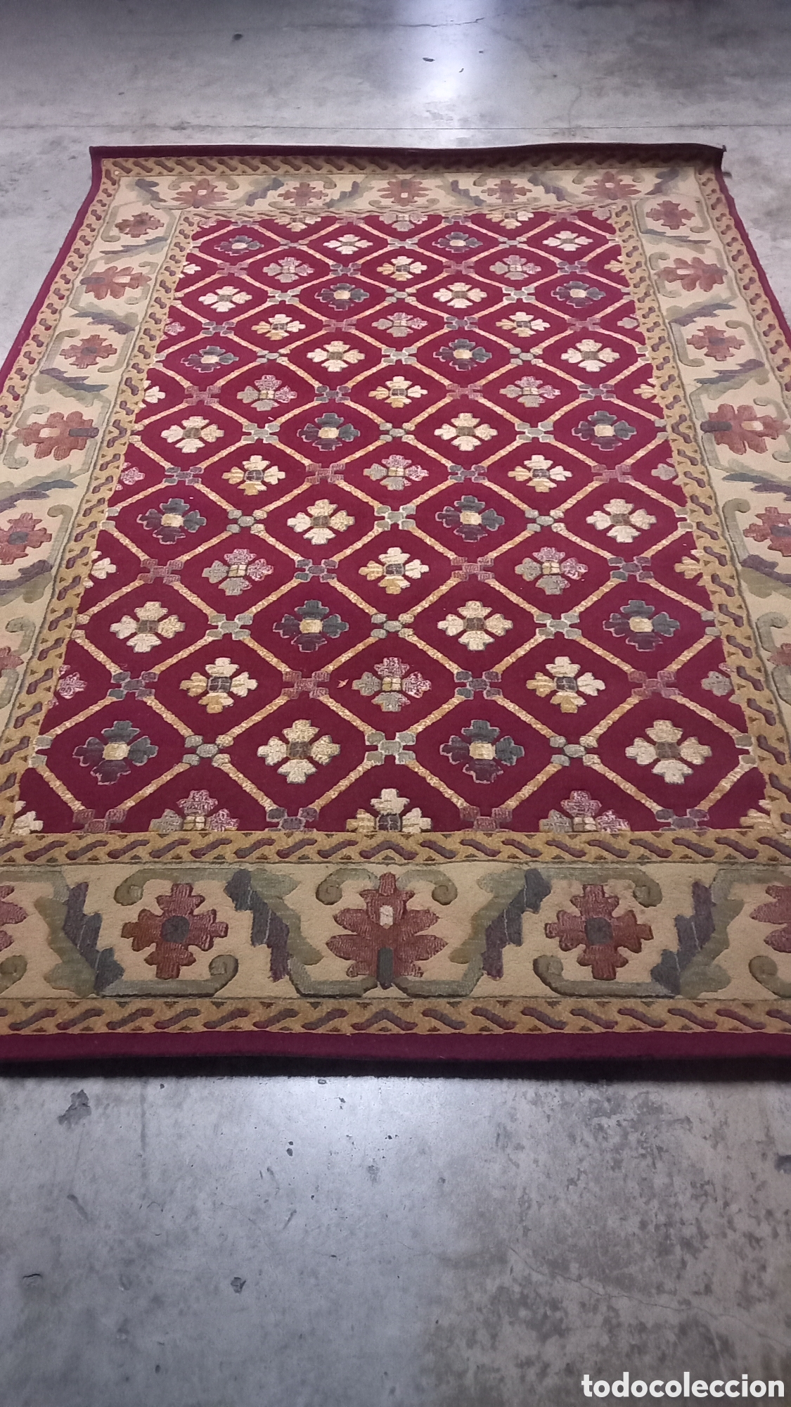 Antig&uuml;edades: Alfombra antigua 3mx2m - Foto 3
