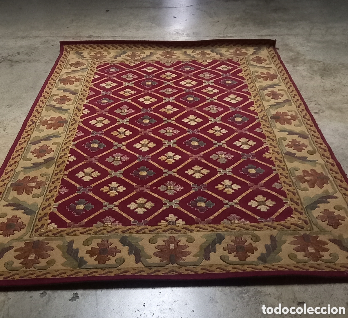 Antig&uuml;edades: Alfombra antigua 3mx2m - Foto 4