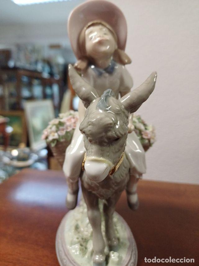 Antig&uuml;edades: Lladr&oacute;, ni&ntilde;a con burrito - Foto 6