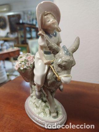 Antig&uuml;edades: Lladr&oacute;, ni&ntilde;a con burrito - Foto 8