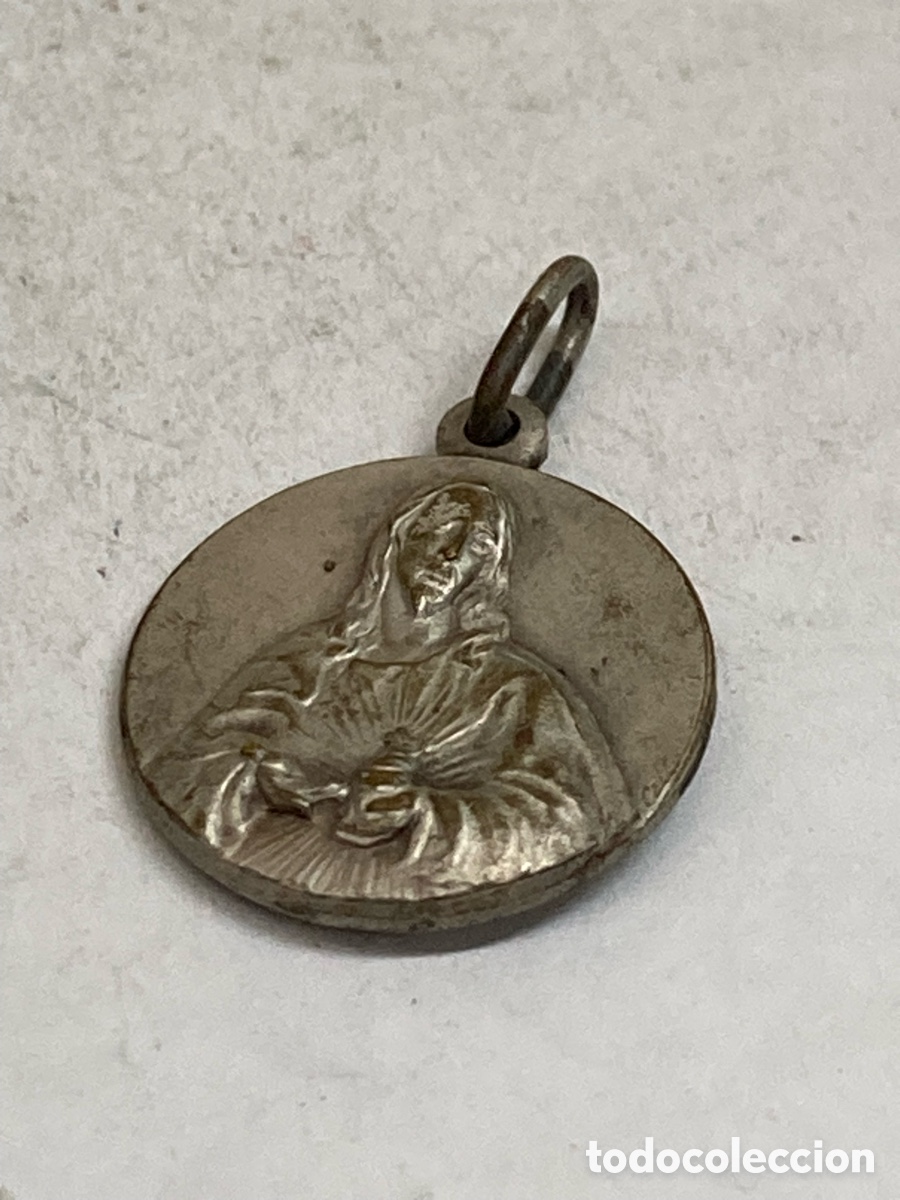 Antig&uuml;edades: Medalla de plata religiosa C322 - Foto 1