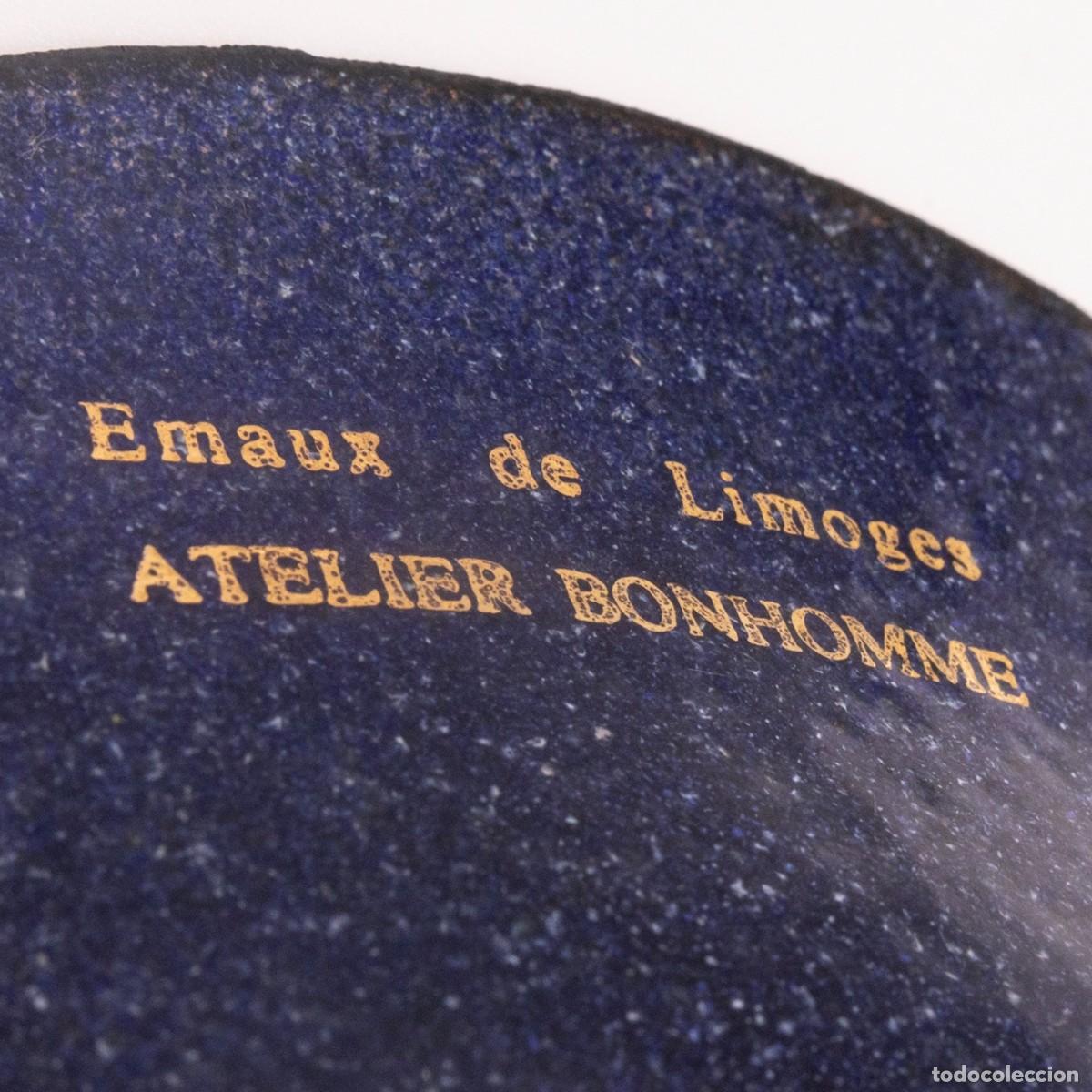 Antig&uuml;edades: Pareja Platillos Limoges - Foto 2