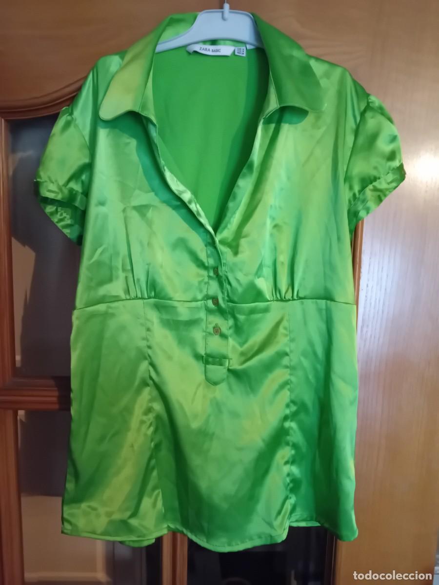 Antig&uuml;edades: Blusa marca Zara Basic talla M-28 - Foto 1