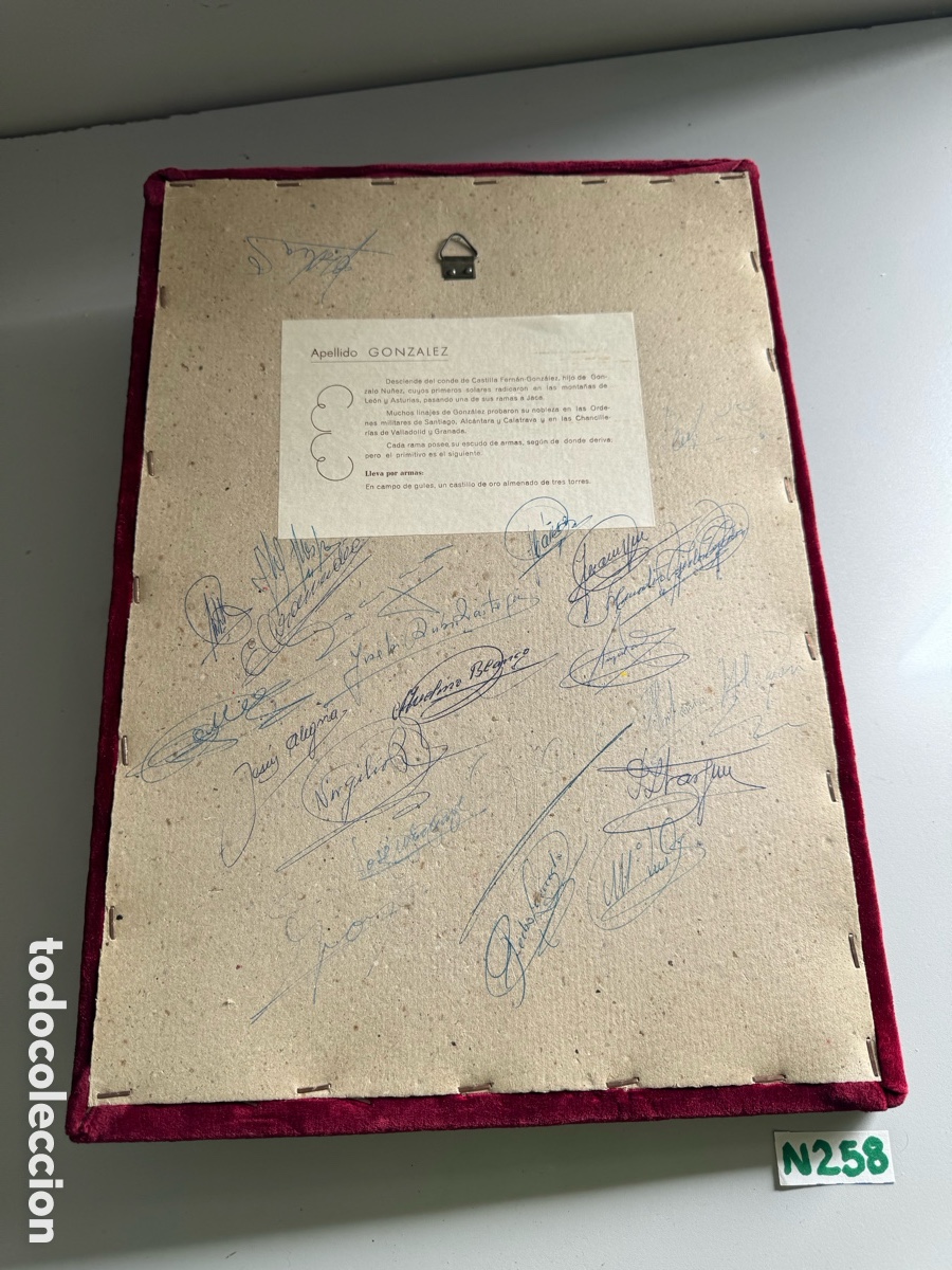 Antig&uuml;edades: Metopa apellido Gonz&aacute;lez - Foto 2