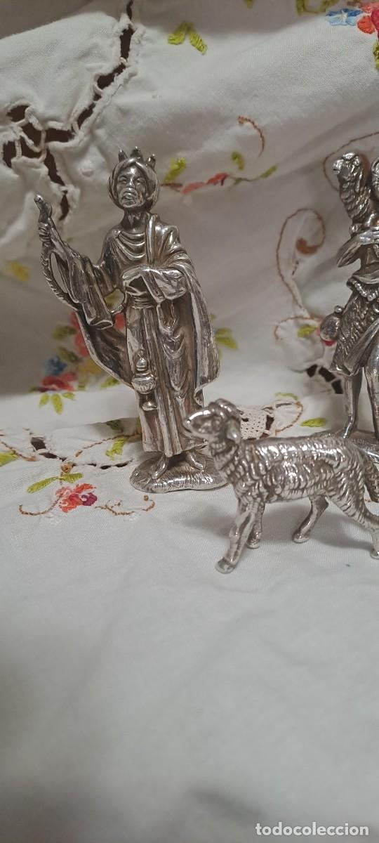 Antig&uuml;edades: Figuras de plata firmadas - Foto 2