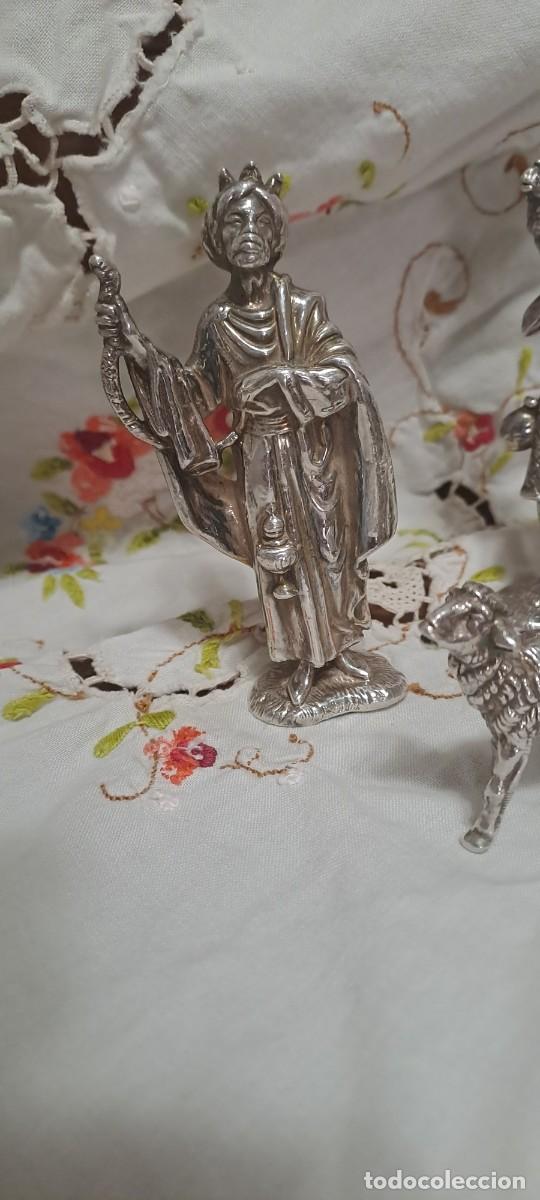 Antig&uuml;edades: Figuras de plata firmadas - Foto 9