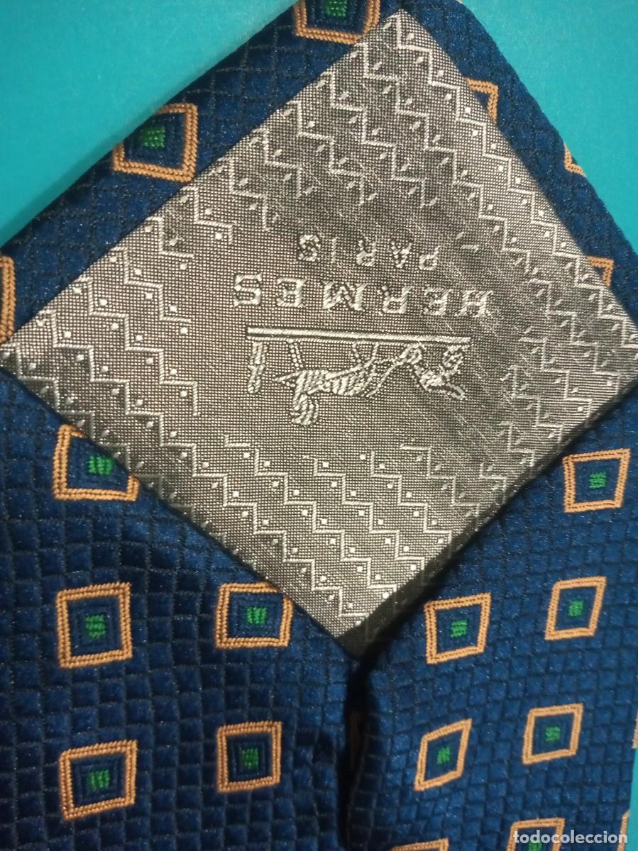 Antig&uuml;edades: CORBATA HERMES PARIS 100 % SEDA - Foto 7