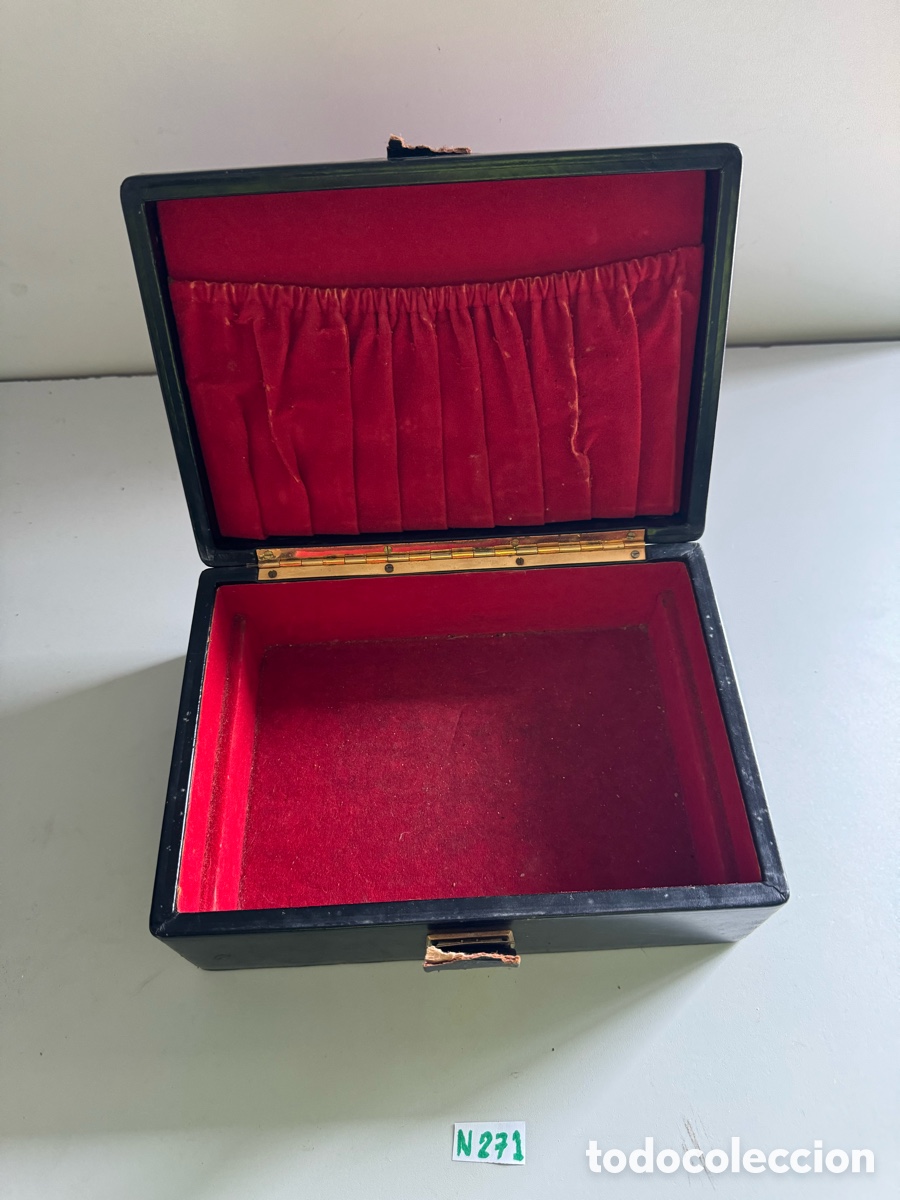 Antig&uuml;edades: Caja joyero antiguo &mdash; - Foto 2