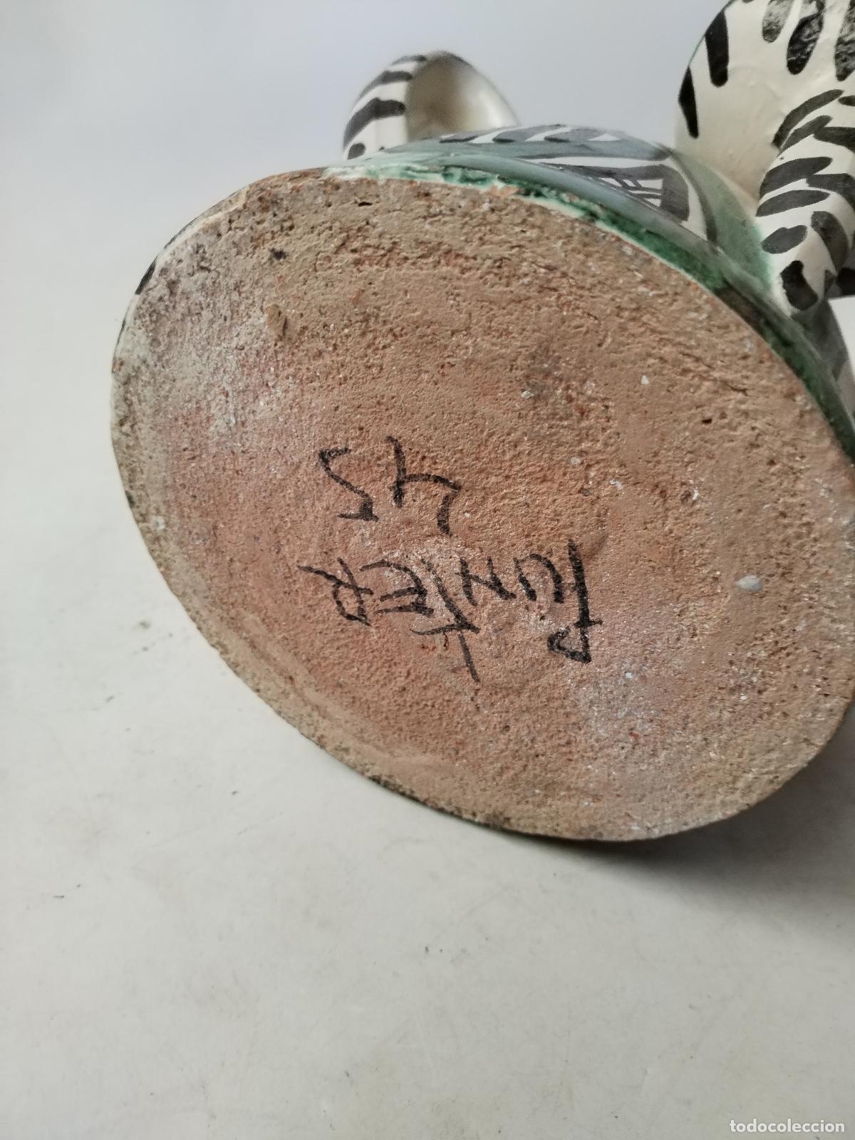 Antig&uuml;edades: jarra Teruel Domingo Punter - Foto 6
