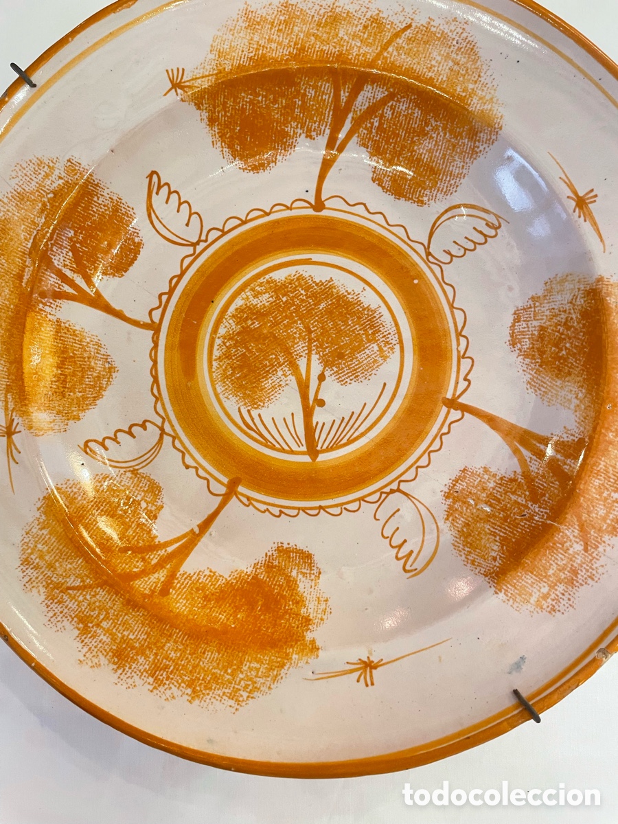 Antig&uuml;edades: Plato de Manises del S. XIX. - Foto 2