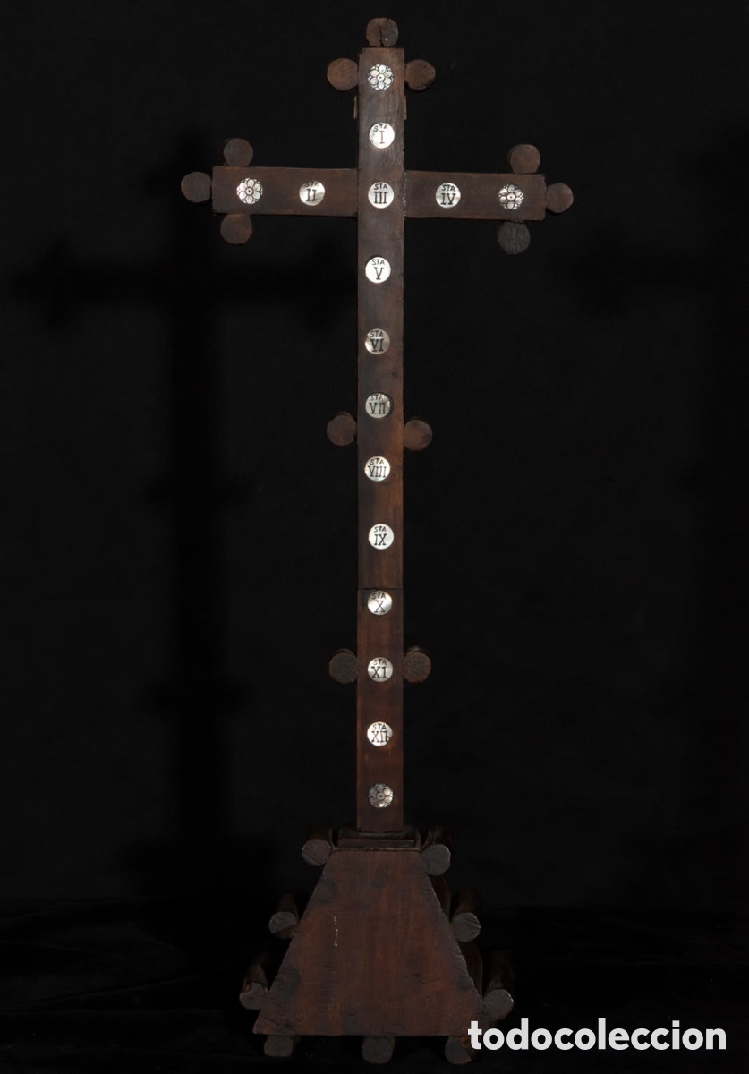 Antig&uuml;edades: Cruz del siglo XVIII Jerusal&eacute;m - Foto 4
