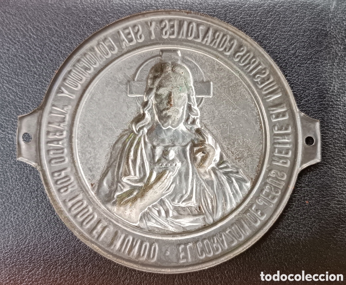 Antig&uuml;edades: Medalla protectora para puerta - Foto 2