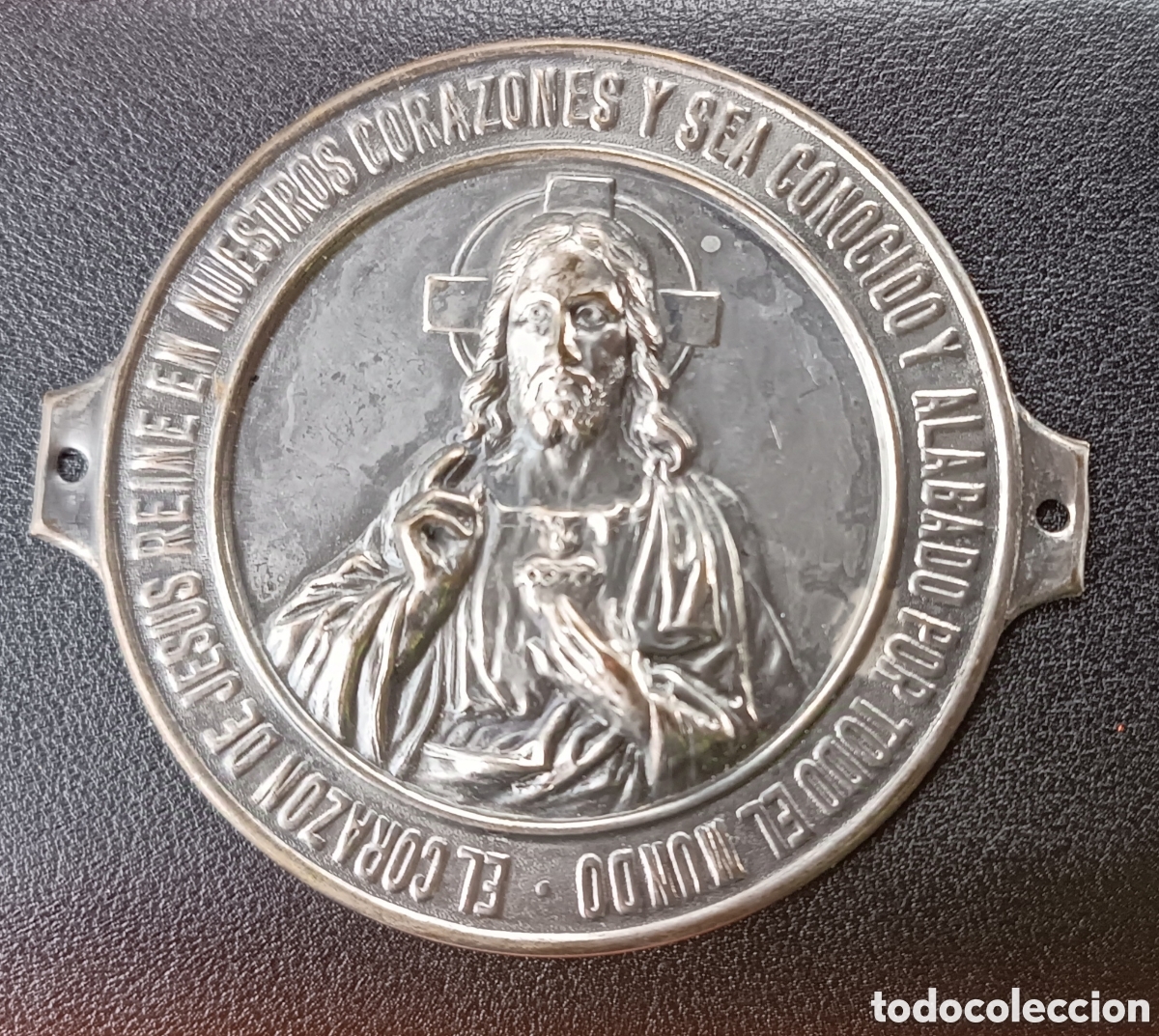 Antig&uuml;edades: Medalla protectora para puerta - Foto 1