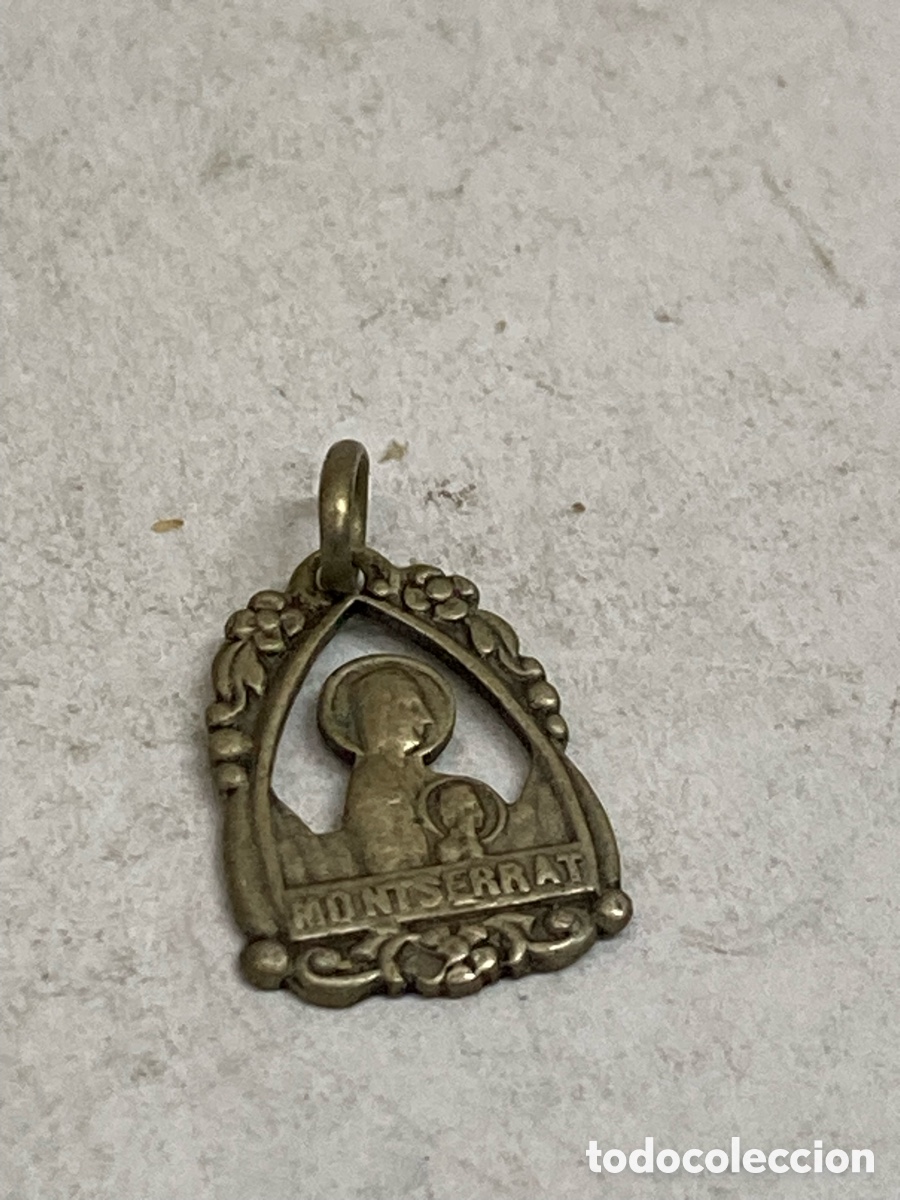 Antig&uuml;edades: Medalla de plata religiosa C323 - Foto 1