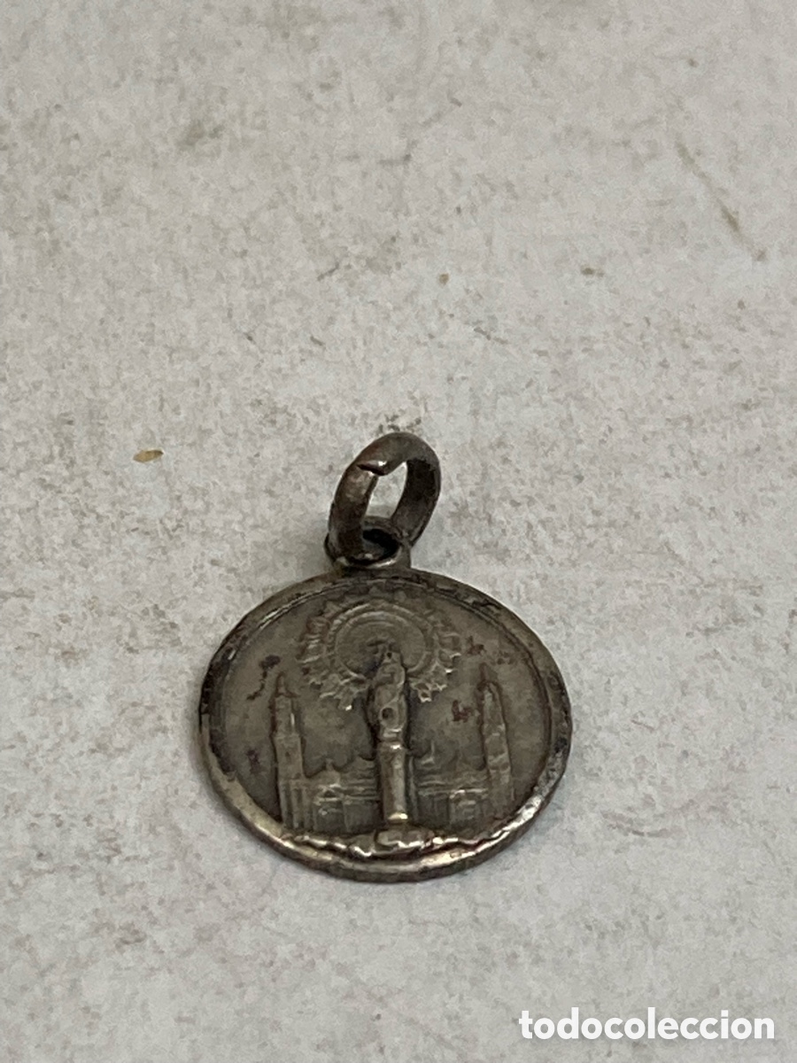 Antig&uuml;edades: Medalla de plata religiosa C323 - Foto 1