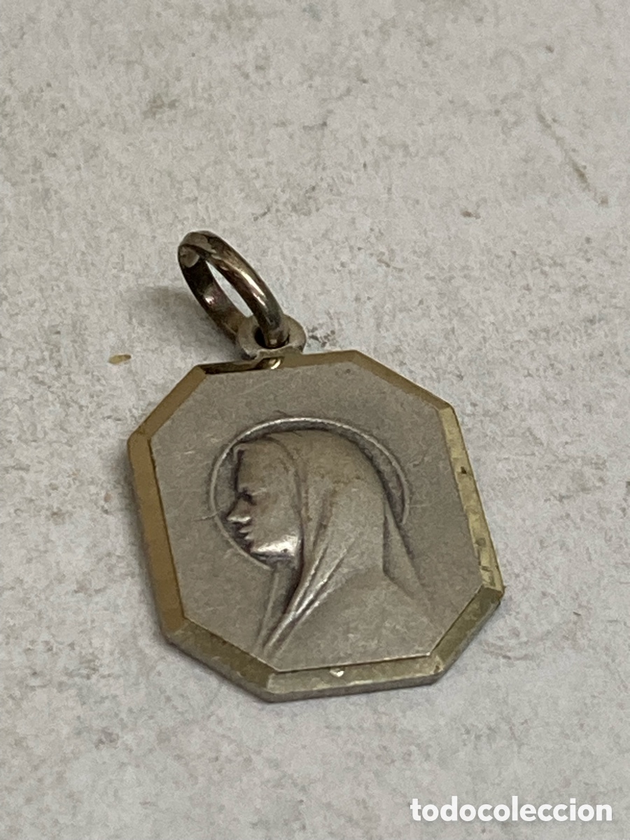 Antig&uuml;edades: Medalla de plata religiosa C323 - Foto 1
