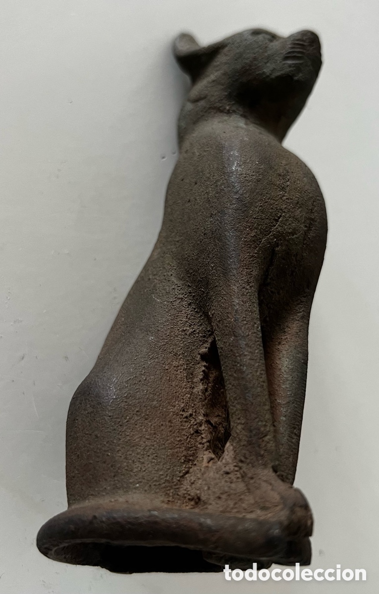 Antig&uuml;edades: Estatuilla de Bastet-Bronce - Foto 2