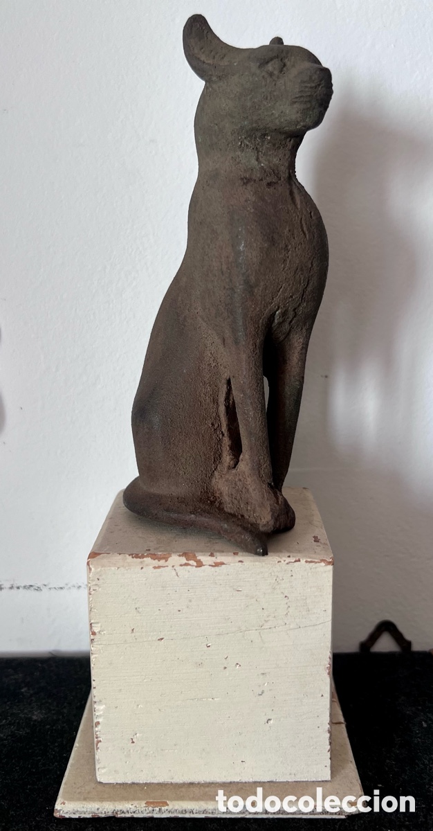 Antig&uuml;edades: Estatuilla de Bastet-Bronce - Foto 6