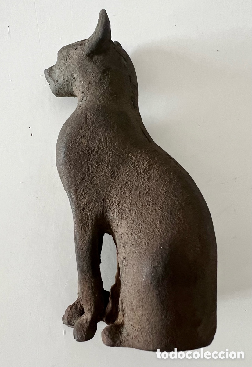 Antig&uuml;edades: Estatuilla de Bastet-Bronce - Foto 10