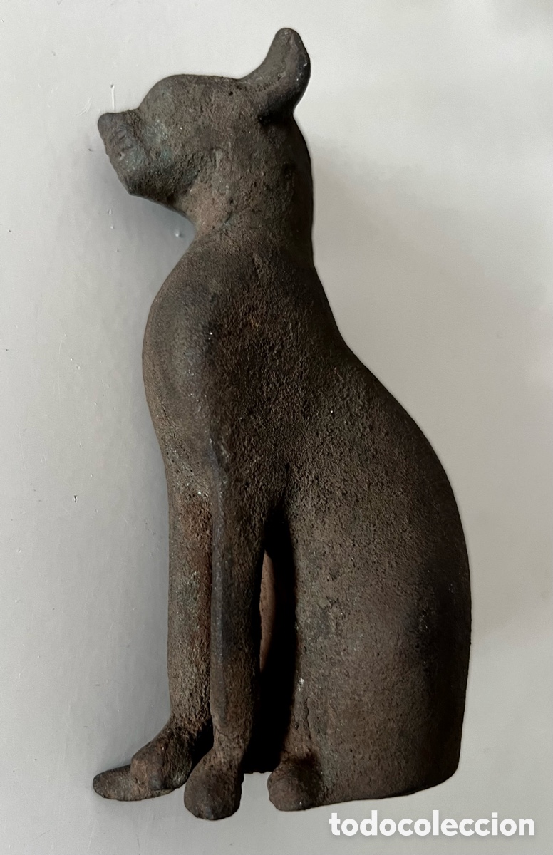 Antig&uuml;edades: Estatuilla de Bastet-Bronce - Foto 11