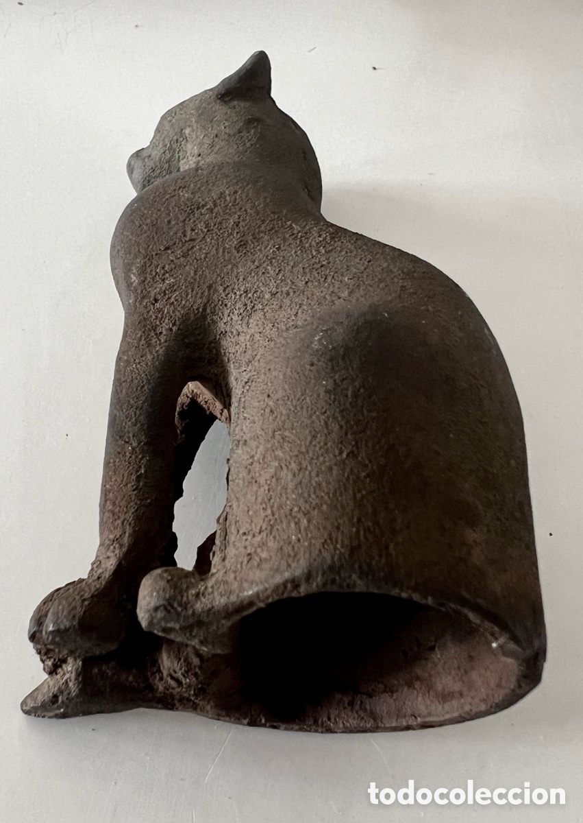 Antig&uuml;edades: Estatuilla de Bastet-Bronce - Foto 12