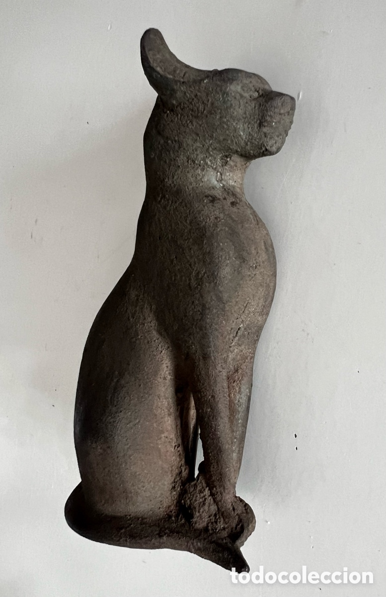 Antig&uuml;edades: Estatuilla de Bastet-Bronce - Foto 13