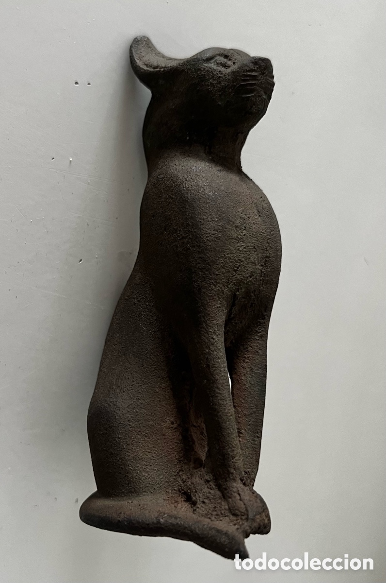 Antig&uuml;edades: Estatuilla de Bastet-Bronce - Foto 14