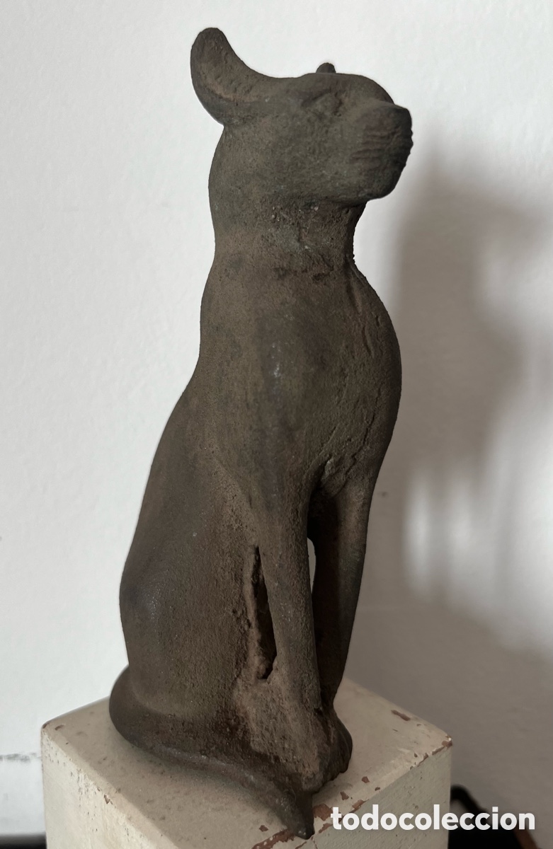 Antig&uuml;edades: Estatuilla de Bastet-Bronce - Foto 16