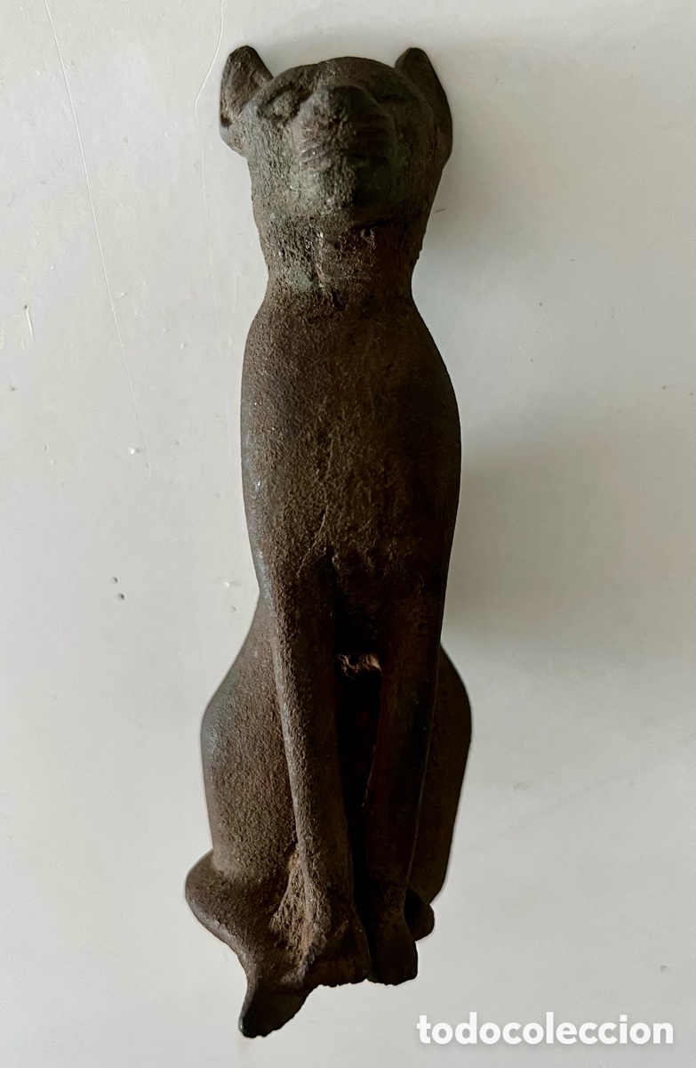 Antig&uuml;edades: Estatuilla de Bastet-Bronce - Foto 20