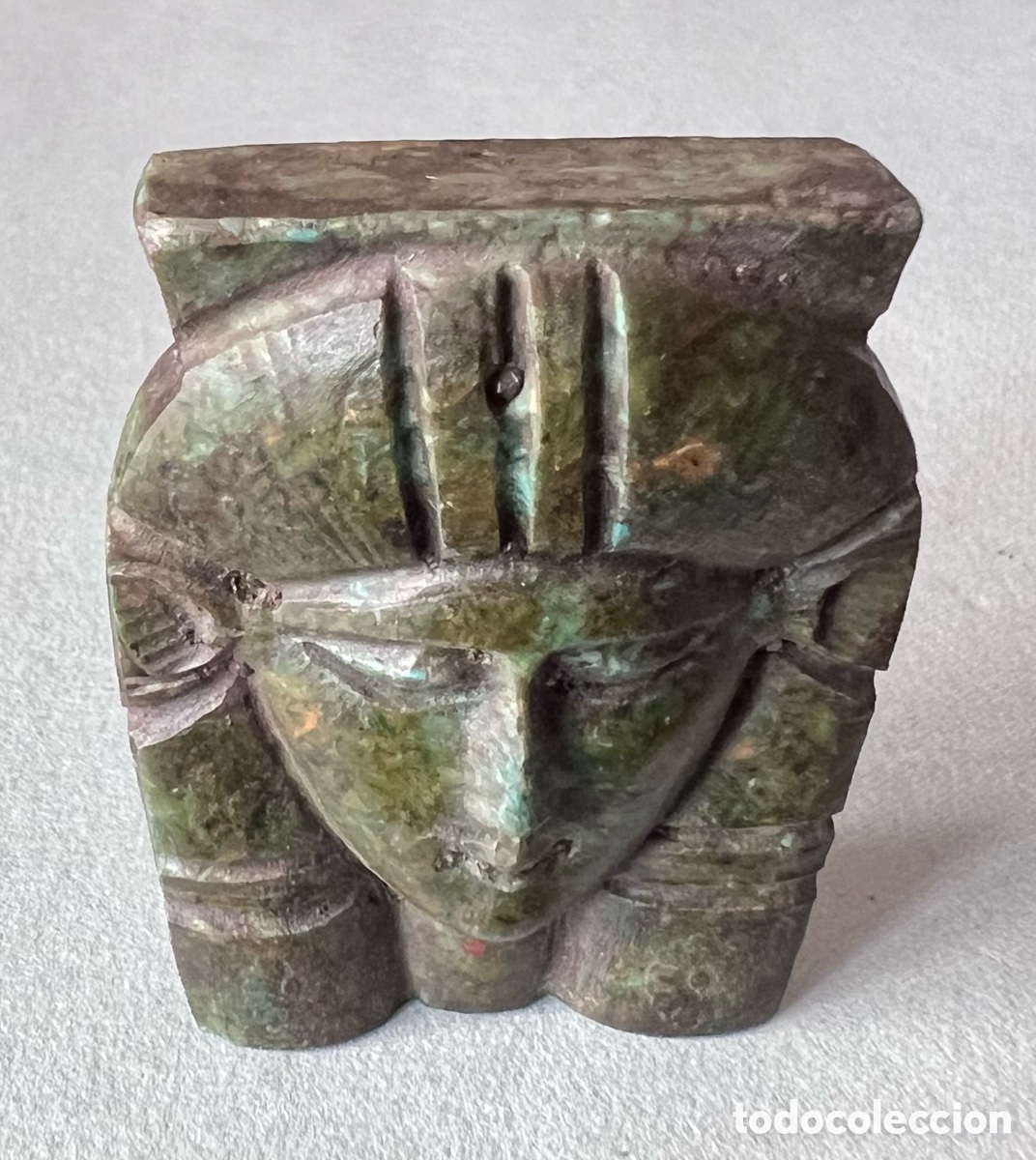 Antig&uuml;edades: Medall&oacute;n de Hathor - turquesa - Foto 9