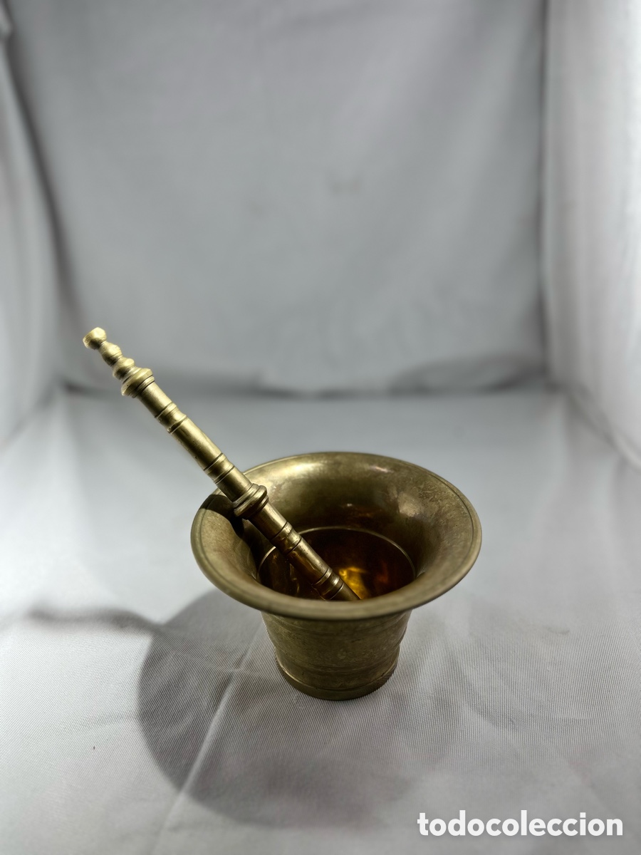 Antig&uuml;edades: Mortero antiguo de bronce - Foto 2