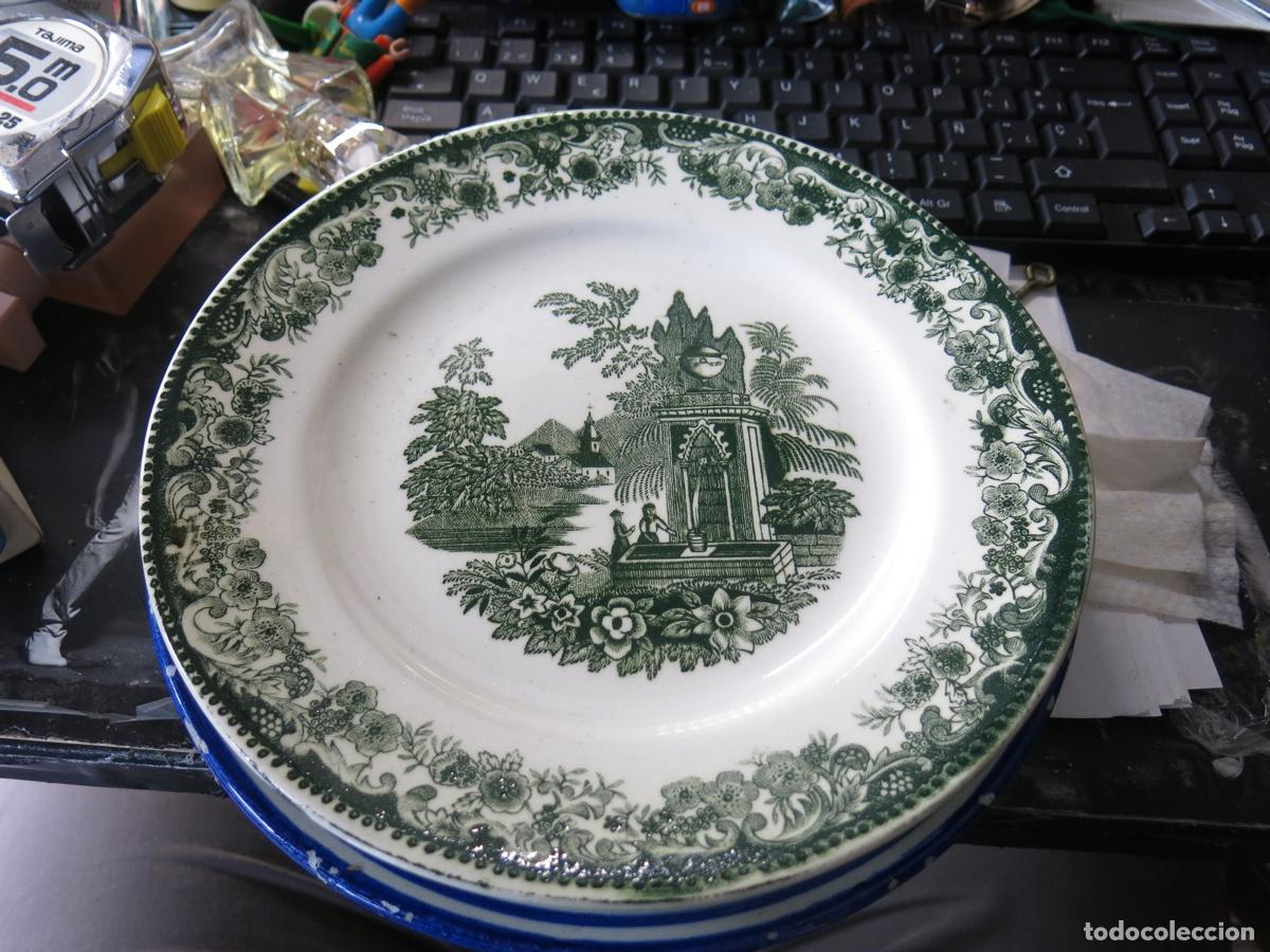 Antig&uuml;edades: 2 PLATO ANTIGUO ALVAREZ- VIGO - Foto 1
