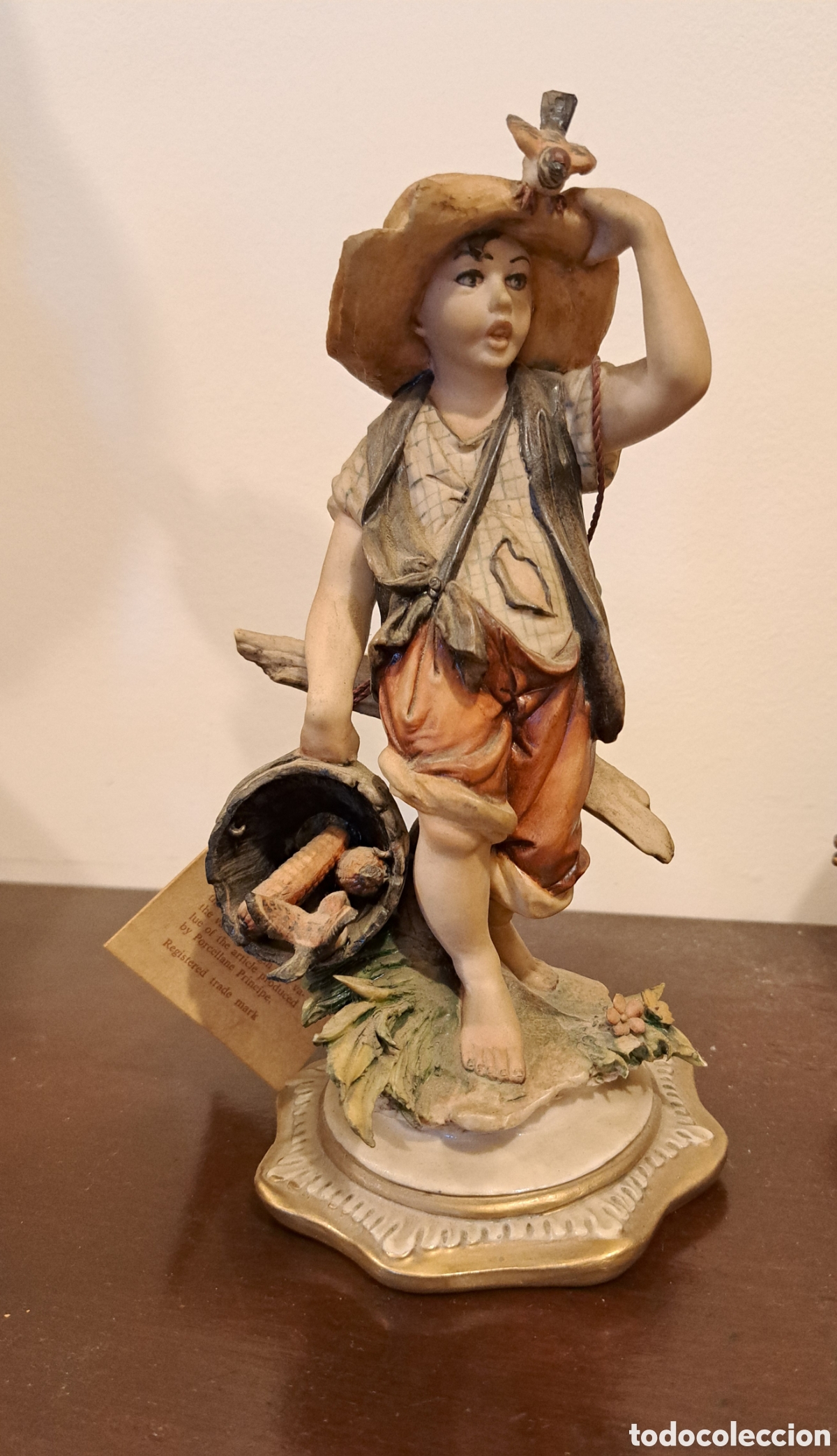 Antig&uuml;edades: Porcelana con certificado de Capodimonte - Foto 1