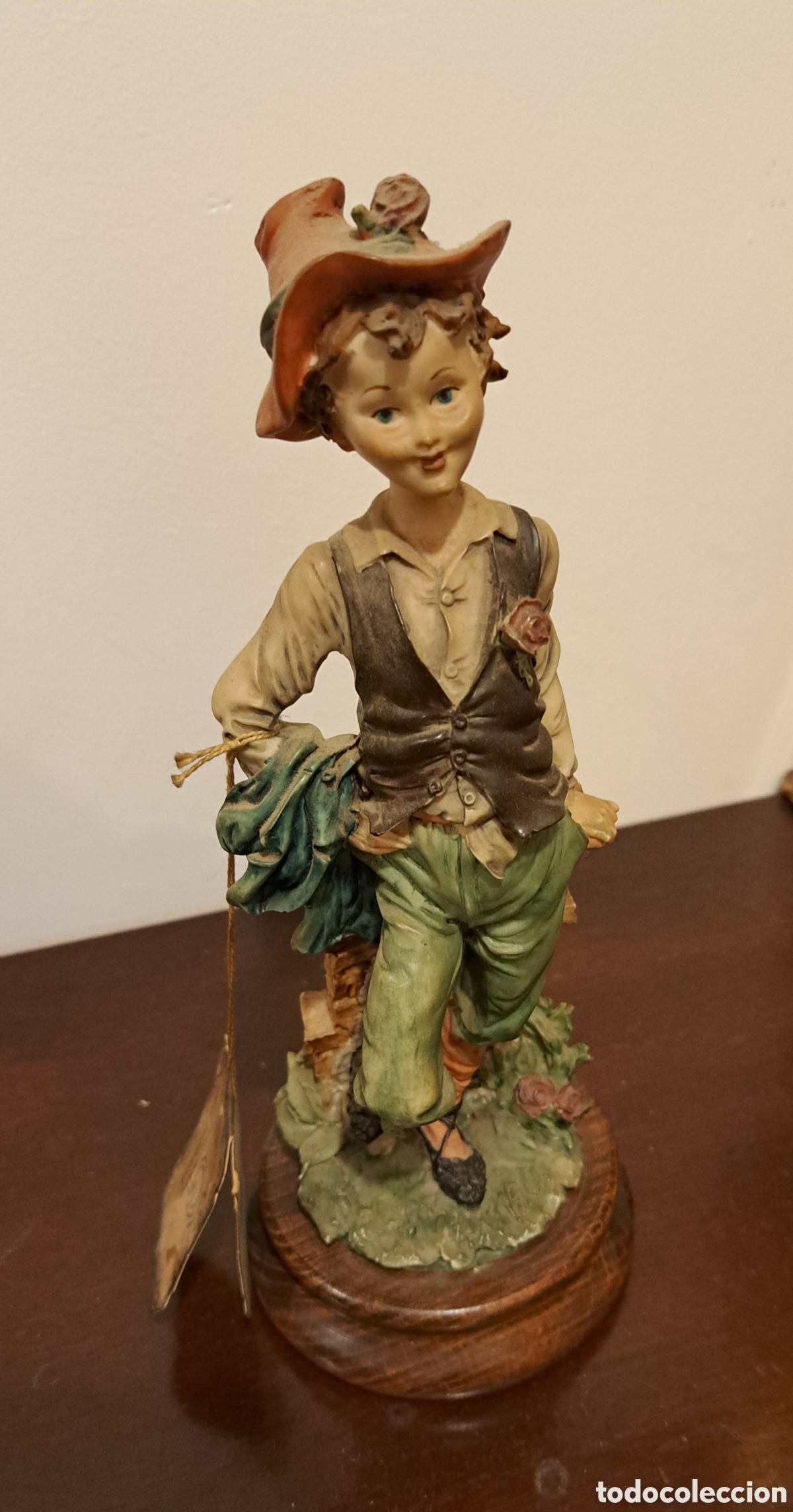 Antig&uuml;edades: Porcelana de Capodimonte, con certificado. - Foto 1